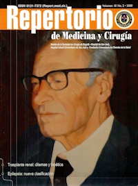 Laurentino Muñoz – Portada Repertorio de Medicina y Cirujía