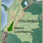Mapa del Macizo Colombiano